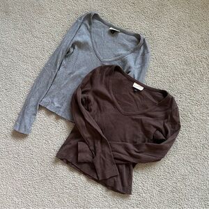 Universal thread ribbed long sleeve bundle